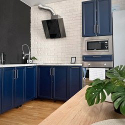 1-комнатные апартаменты студия с 1 двуспальной кроватью