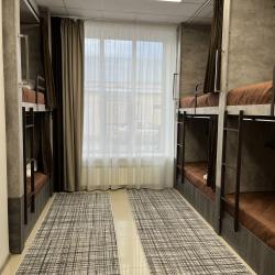 Кровать в общем 8-местном номере (удобства на этаже)