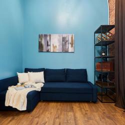 Фото Отель FlatStay Мойки 82| Трёшка у Исаакиевского собора в стиле Лофт, с просторной гостиной и 2-м ярусом