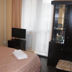 Номер стандарт с 1 двуспальной кроватью с балконом