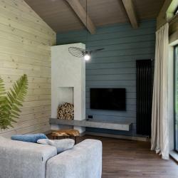 Шале премиум с 1 двуспальной кроватью