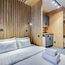 2-местный номер студия стандарт с 1 двуспальной кроватью