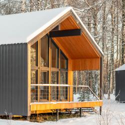 Коттеджи у озера  с 2-мя спальнями (100 кв.м.)