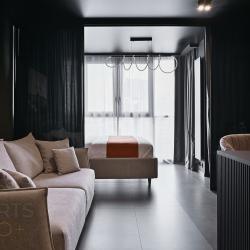 Апартаменты студия на 16 этаже ул.Ново-Садовая 106Гк1