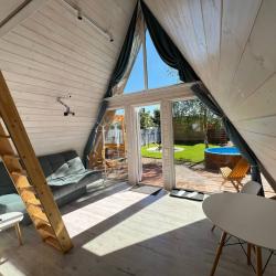 Дом A-frame №4 с купелью-фурако