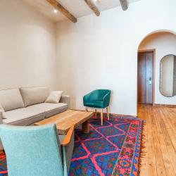 Номер люкс с 1 двуспальной кроватью, ванной и террасой