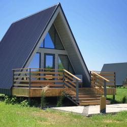 4-местный 1-комнатный коттедж премиум с 1 двуспальной кроватью