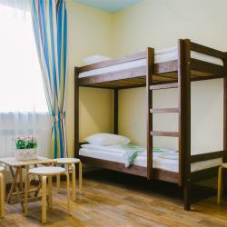 Кровать в 4, 6 или 8-местном общем номере (Кубрик) (общие удобства)
