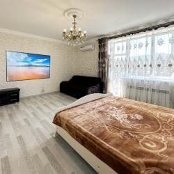 1-комнатные апартаменты стандарт с 1 двуспальной кроватью (4 корпус 2 этаж)