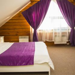 Номер стандарт с 1 двуспальной кроватью (мансарда)