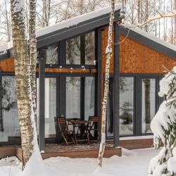 Дом с видом на лес c 2-мя спальнями 54м2