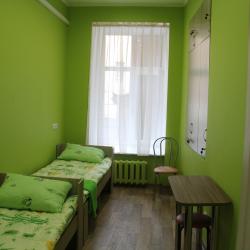 Комната эконом с 2 односпальными кроватями (общие удобства)