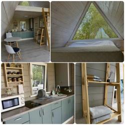 Дом A-frame №4 с купелью-фурако
