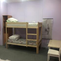 Номер стандарт семейный с 1 двуспальной и 1 двухъярусной кроватями
