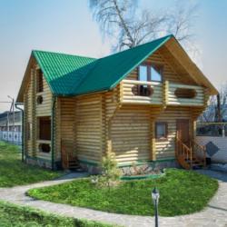 Коттедж стандарт с 2 односпальными кроватями (мансарда)