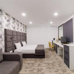 Номер делюкс с 1 двуспальной кроватью (мансарда)