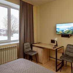 Номер стандарт с 1 двуспальной кроватью