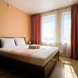 2-комнатные апартаменты улучшенные Right Room на 65 лет Победы д.4 с 1 двуспальной кроватью