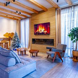 Шале с сауной и бассейном на 12 гостей