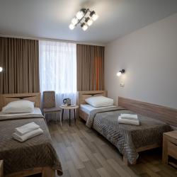 Номер стандарт с 2 односпальными кроватями (с пансионом)