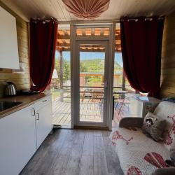 Коттедж стандарт с 1 двуспальной кроватью Домик Барсука