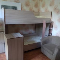 Кровать в 8-местном мужском номере