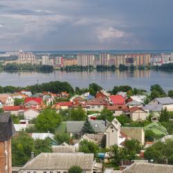 3-местные 1-комнатные апартаменты студия Воронеж, ул. Ломоносова, д. 84 с 1 двуспальной кроватью