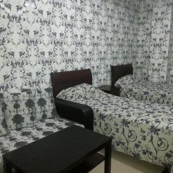 Номер стандарт с 2 односпальными кроватями и диваном (без окна)