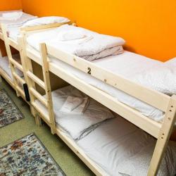 Кровать в общем 4-местном номере (удобства на этаже)
