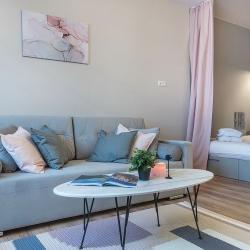 Апартаменты улучшенные с 1 двуспальной кроватью