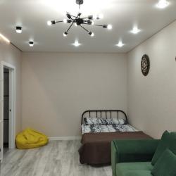 Фото Отель Современная двухкомнатная квартира с кухней-гостиной