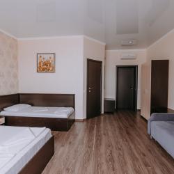 3-местный номер стандарт с 1 односпальной и 1 двуспальной кроватью