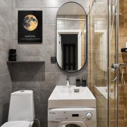 1-комнатные апартаменты студия ул. Берзарина 30А Space