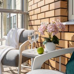 1-комнатные апартаменты улучшенные с 1 двуспальной кроватью