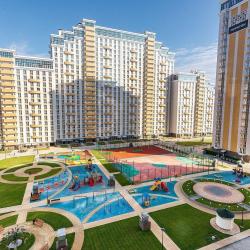 1-комнатные апартаменты стандарт с 1 двуспальной кроватью