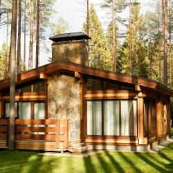 Фото Отель Охта Парк коттеджи