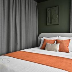 Апартаменты студия на 16 этаже ул.Ново-Садовая 106Гк1