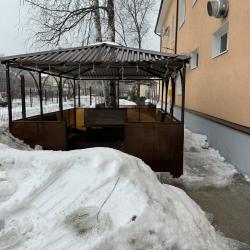 Кровать в общем номере с 4 двухъярусными кроватями (удобства на этаже) №8