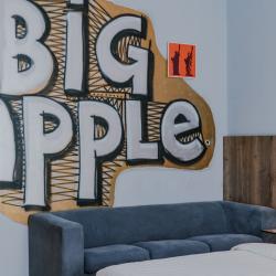 2-местный номер в блоке Extra Space с балконом и видом на горы