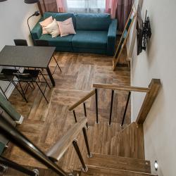 Фото ElenaSweetHome двухъярусные апартаменты рядом с ТЦ и Садовод