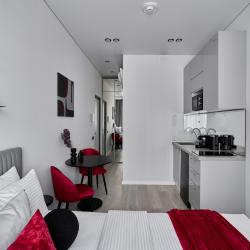 1-комнатные апартаменты студия Grey ул. Берзарина 30А