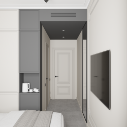 Номер стандарт с 1 двуспальной кроватью