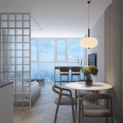 Фото Отель Студия с современным ремонтом и потрясающим видом на Русский Мост