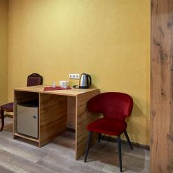 Номер стандарт с 1 двуспальной кроватью