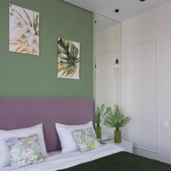 2-комнатные апартаменты стандарт с 1 двуспальной кроватью FLORA