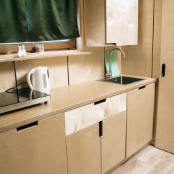 6-ти местный дом с панорамными окнами и открытой террасой  №4