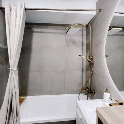 2-местные 1-комнатные апартаменты студия с 1 двуспальной кроватью