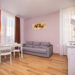 8-местные апартаменты люкс Сочи, ул. 65 лет Победы 67 с 2 односпальными кроватями