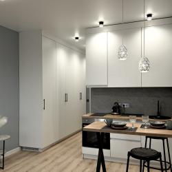 2-местные 1-комнатные апартаменты студия Октябрьская 16 с 1 двуспальной кроватью