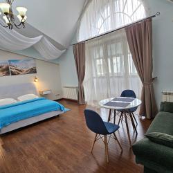 1-комнатные апартаменты студия (мансарда)